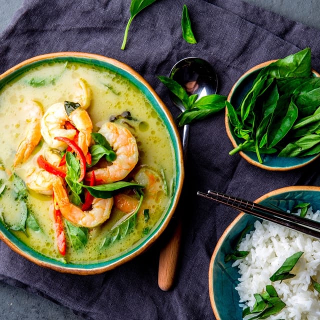 Green Curry แกงเขียวหวาน.